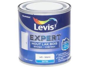 Levis Expert houtlak binnen zijdeglans 0,25l wit