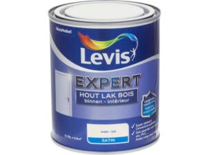 Levis Expert houtlak binnen zijdeglans 0,75l melk