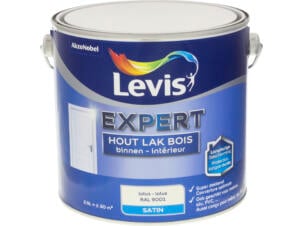 Levis Expert houtlak binnen zijdeglans 2,5l lotus