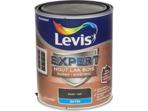 Levis Expert houtlak buiten zijdeglans 1l zwart