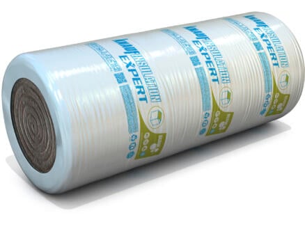 Knauf Insulation Expert isolation toiture laine de verre bride à clous 590x35x15 cm R3,75 2,065m², 1