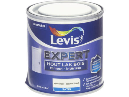 Levis Expert lak binnen zijdeglans 0,25l eierschaal 1