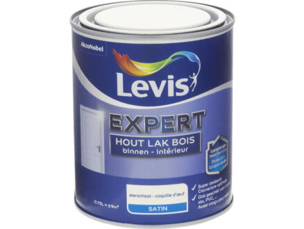 Levis Expert lak binnen zijdeglans 0,75l eierschaal 1