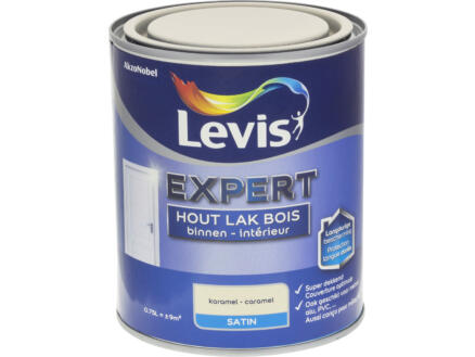 Levis Expert lak binnen zijdeglans 0,75l karamel 1