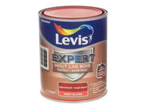 Levis Expert laque bois extérieur brillant 1l rouge signal