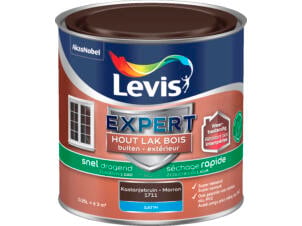 Levis Expert laque bois extérieur satin 0,25l marron