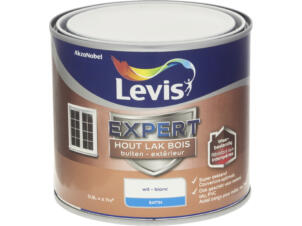 Levis Expert laque bois extérieur satin 0,5l blanc