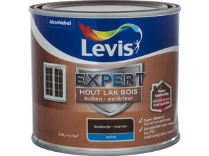 Levis Expert laque bois extérieur satin 0,5l marron