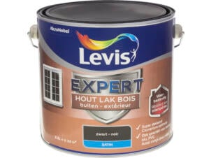 Levis Expert laque bois extérieur satin 2,5l noir