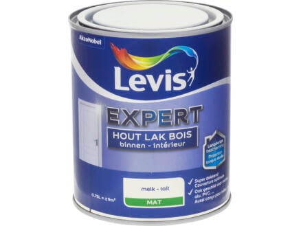 Levis Expert laque bois intérieur mat 0,75l lait 1