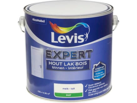 Levis Expert laque bois intérieur mat 2,5l lait 1