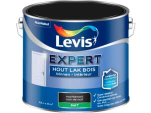 Levis Expert laque bois intérieur mat 2,5l noir de nuit