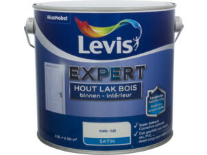 Levis Expert laque bois intérieur satin 2,5l lait
