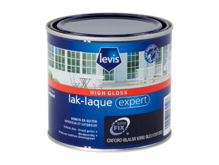 Levis Expert laque extérieur brillant 0,5l bleu oxford 1