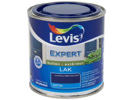 Levis Expert laque extérieur satin 0,25l bleu lazuli 1