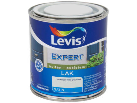Levis Expert laque extérieur satin 0,25l gris pastel 1