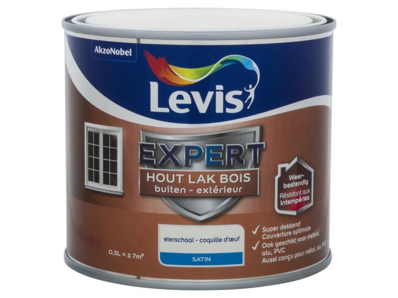 Levis Expert laque extérieur satin 0,5l coquille d'œuf