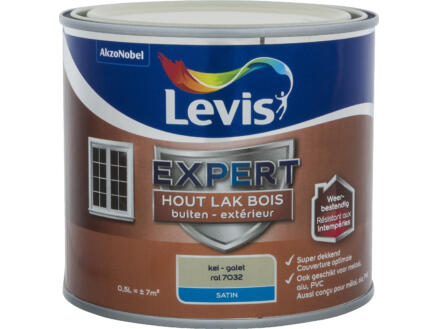 Levis Expert laque extérieur satin 0,5l galet 1