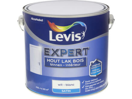 Levis Expert laque intérieur satin 2,5l blanc 1