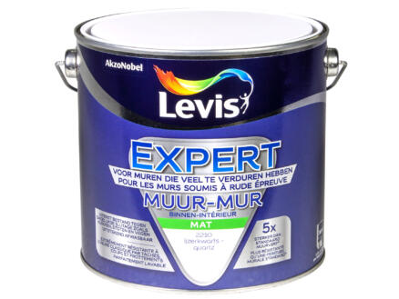 Levis Expert muurverf mat 2,5l ijzerkwarts 1