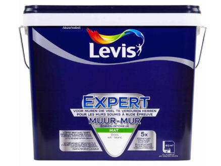Levis Expert muurverf mat 5l wit 1