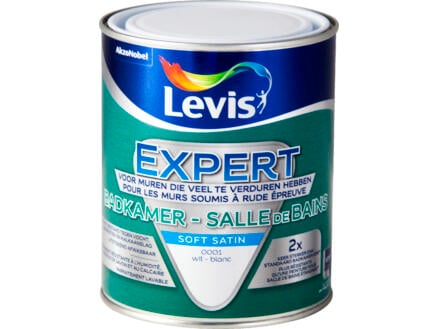 Levis Expert peinture salle de bains satin 1l blanc 1
