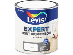 Levis Expert primer houtlak binnen 0,25l wit