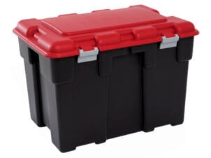 Keter Explorer opbergkoffer 185l zwart-rood