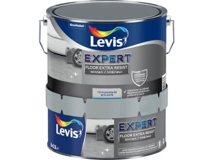 Levis Extra Resist peinture sol satin 2,5l gris perle 1