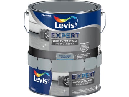 Levis Extra Resist peinture sol satin 2,5l gris souris 1