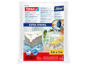 Tesa Extra Strong afdekfolie 4x5 m transparant