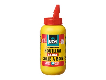 Bison Extra colle à bois 250g blanc