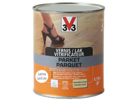 V33 Extreme Protection vernis / lak parket zijdeglans 0,75l kleurloos 1