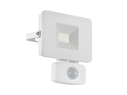 Eglo Faedo projecteur LED 10W avec détecteur de mouvement blanc 1