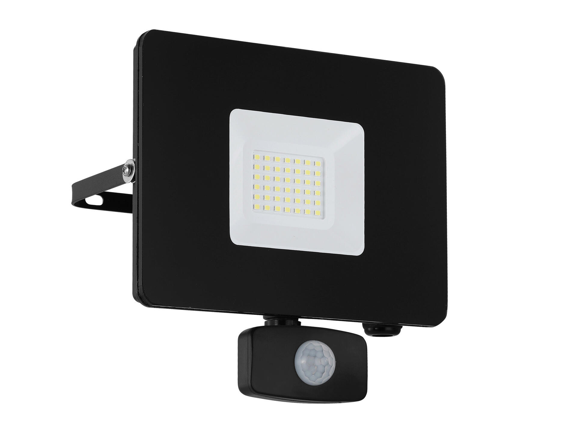 Eglo Faedo3 projecteur LED 30W avec détecteur PIR noir