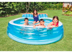 Intex Family Lounge zwembad 224x216 cm
