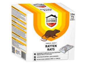 KB Fanga B + Bloc P lokaas tegen ratten 15x20 g