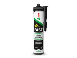 Tec7 Fast montagelijm 290ml zwart