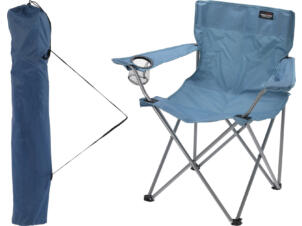 Fauteuil pliant bleu clair