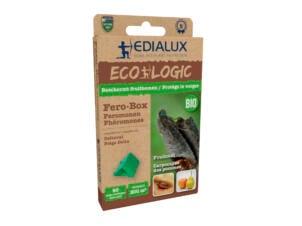 Edialux Fero-Box capsule à phéromone pour piège à carpocapse des pommes