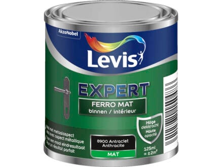 Levis Ferro afwerking voor siersmeedwerk mat 0,125l antraciet 1