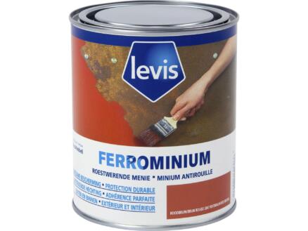 Levis Ferrominium lak 0,75l roodbruin 1