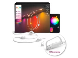 Philips Hue Festavia LED lichtsnoer 12,1W wit 9m 16 lampen uitbreiding