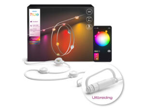 Philips Hue Festavia guirlande lumineuse LED 12,1W blanc 9m 16 lampes extension