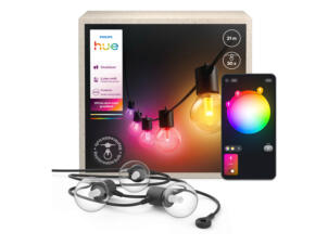 Philips Hue Festavia guirlande lumineuse LED 25,6W zwart 21m 30 lampes