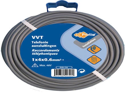 Profile Fil VVT 4G 0,6mm² 10m gris 1