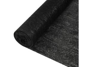 Filet brise-vue 150 g/m² 1,5x25 m PEHD noir