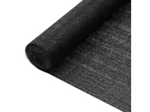Filet brise-vue 75 g/m² 1,8x25 m PEHD noir