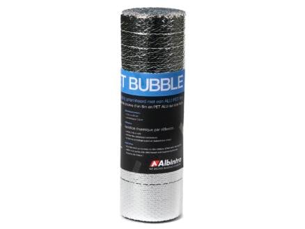 Film bulles aluminium 12,5m x 60cm R0,2 7,5m² 1