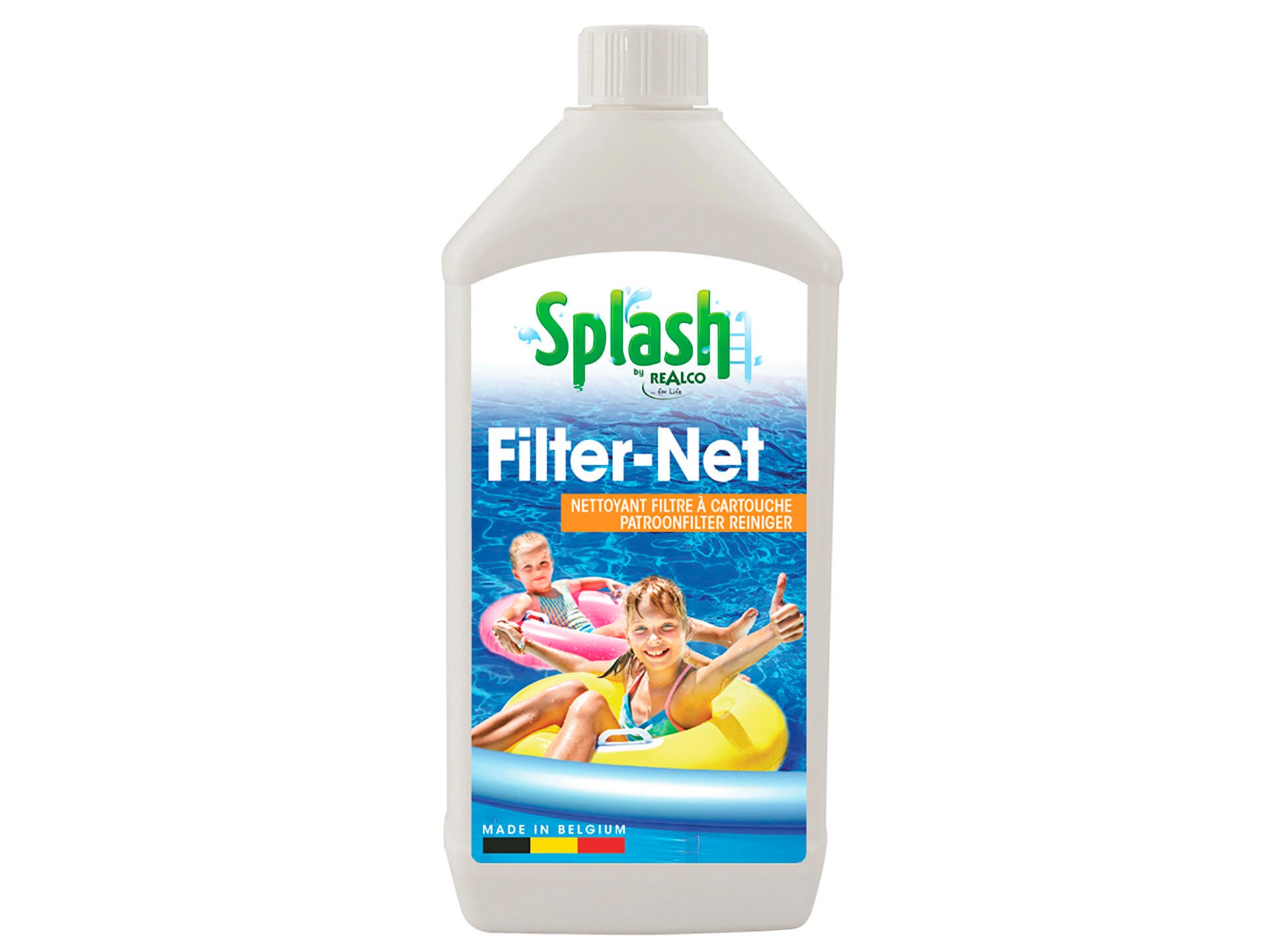 Splash Filter-Net reiniger voor patroonfilter 1l